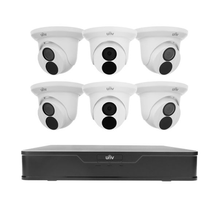 Unv All In One Video Surveillance Kit Complete With Mp Turret