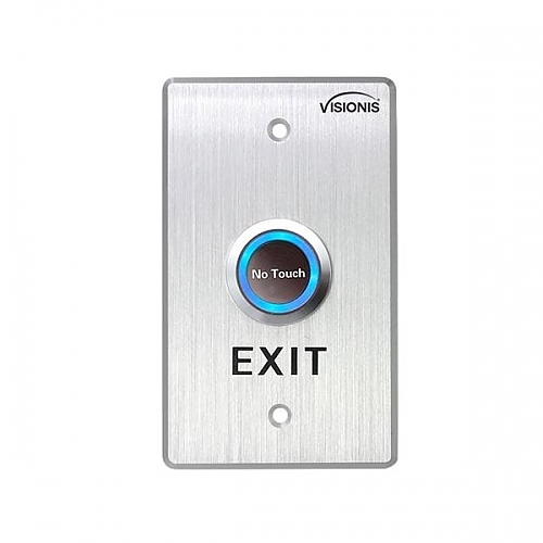 Visionis No-Touch Infrared Request to Exit Button for Access Control Systems