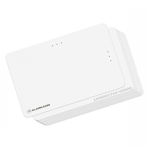 Alarm.com Smart + Proximity Access Cards, 125 KHz & 13.56 MHz, MIFARE DESFire EV2, LEAF Enabled, 25 Pack