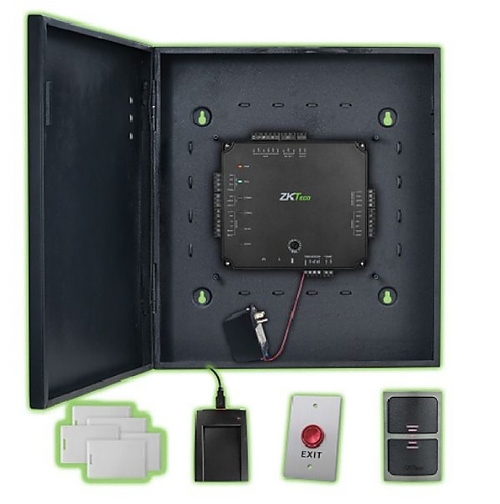 Zkteco Atlas 100 Bundle Single Door Access Control Panel With Built In Web Application No